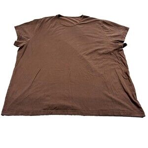 Son Of A Tailor Mens Supima Cotton T-Shirt Tee Brown Short Sleeve Sz 2XL